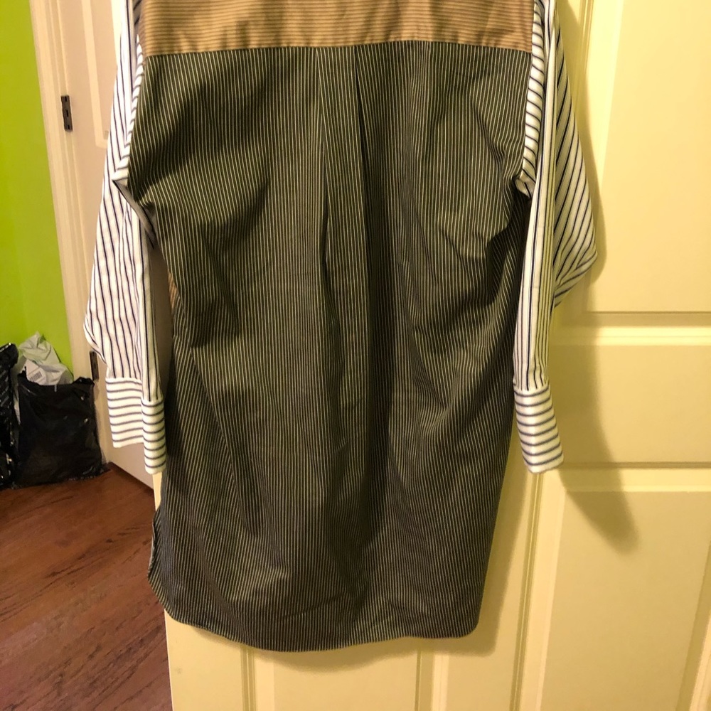 Zara striped hi-lo blouse - Picture 4 of 7